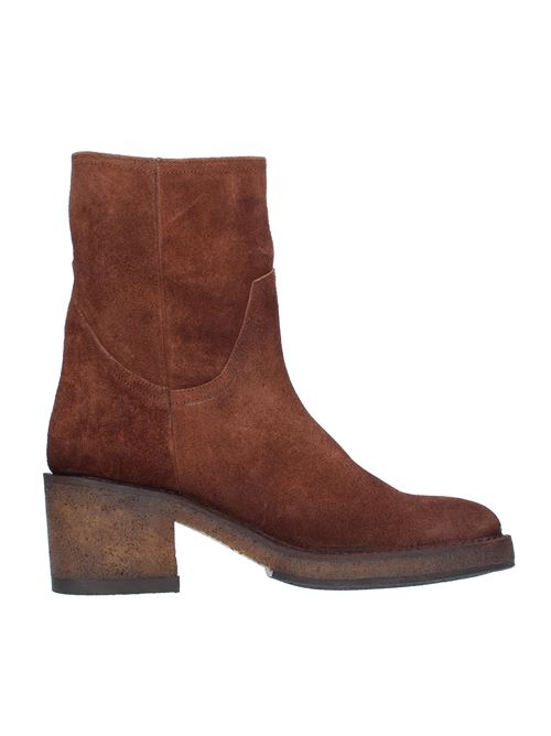 Suede ankle boots model 15601A PANTANETTI | 15601AMARRONE