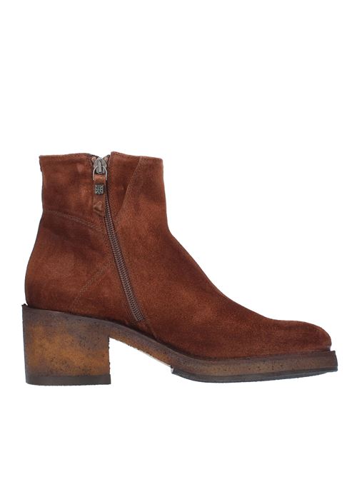 Suede ankle boots model 15603A PANTANETTI | 15603AMARRONE