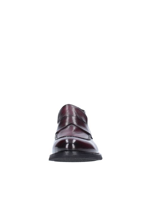 Moccasins model 16595F PANTANETTI in leather PANTANETTI | 16595FAMARANTO