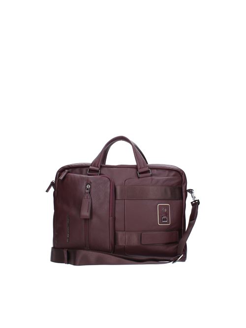 Piquadro leather briefcases PIQUADRO | ABT013_PIQUBORDEAUX