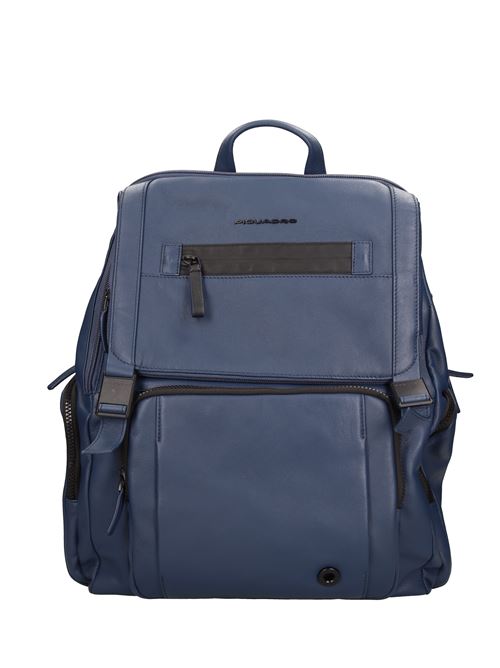 Leather backpack PIQUADRO | CA5865W117BLU