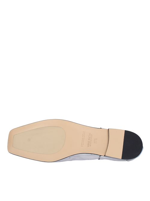 Laminated leather moccasins model 0541 POMME D'OR | 0541ACCIAIO