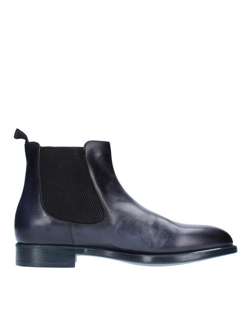 Leather Beatles ankle boots PRINCESS | 248-103BLU