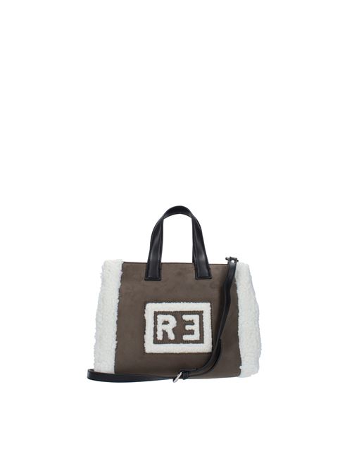 Sweety bag in faux suede and fabric REBELLE | SWEETY SHOPPING SLODEN