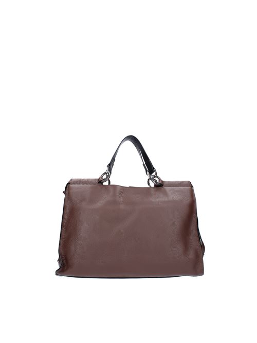 Tabetha bag in grained leather REBELLE | TABETHA HANDBAGSEQUOIA