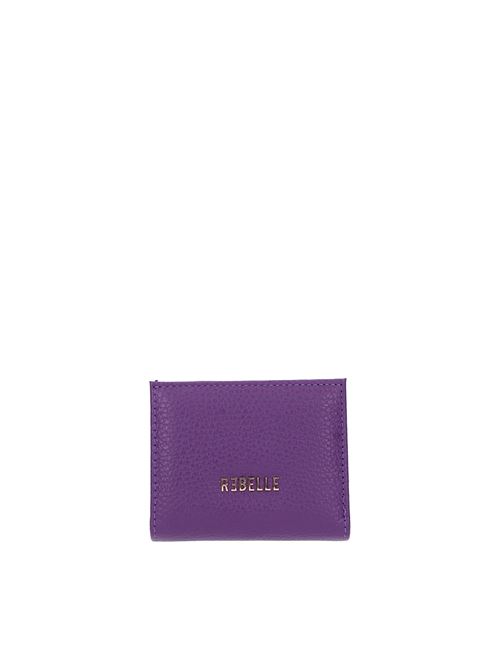 Leather wallet REBELLE | ZIPAROUND SMALVA