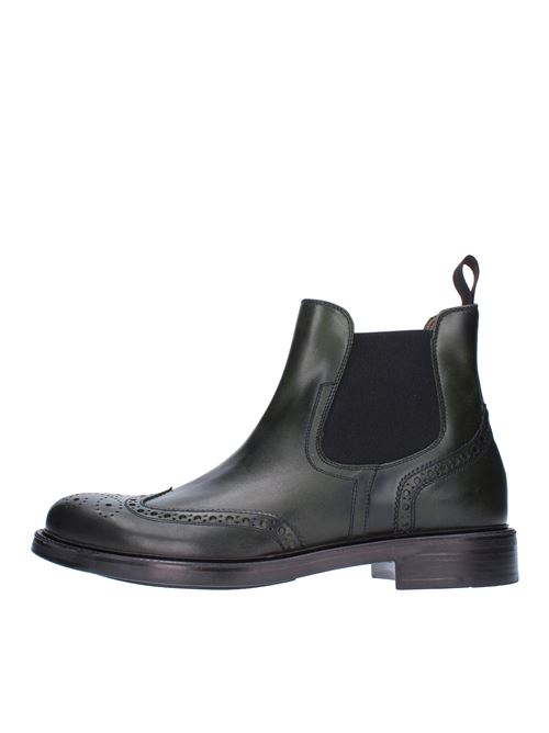 Leather beatles ankle boots model 206-04 ROSSANO BISCONTI | 206-04VERDE
