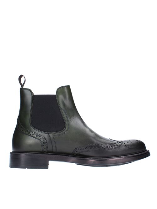 Leather beatles ankle boots model 206-04 ROSSANO BISCONTI | 206-04VERDE