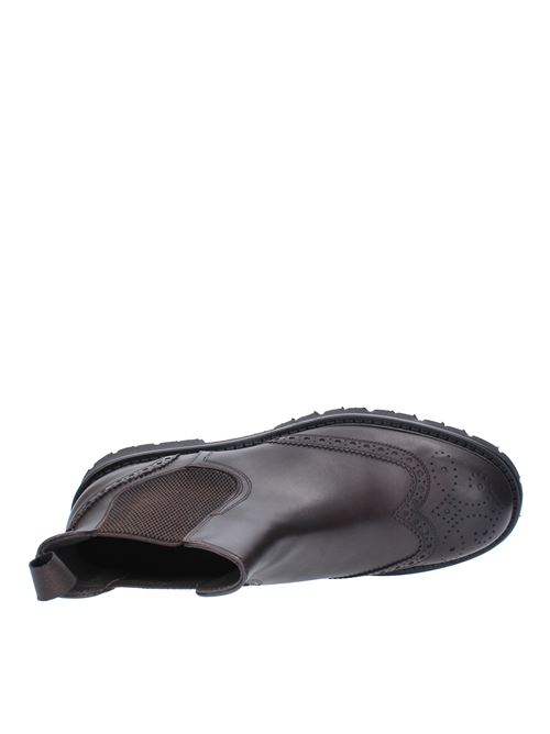Leather beatles ankle boots model 470-15 ROSSANO BISCONTI | 470-15CIOCCOLATO