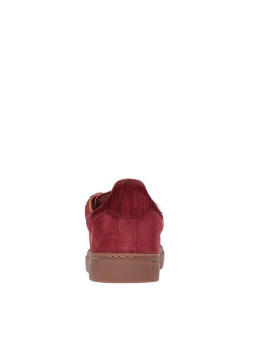Trainers model RNHW230 in suede and fabric ROSSIGNOL | RNHW230BORDEAUX