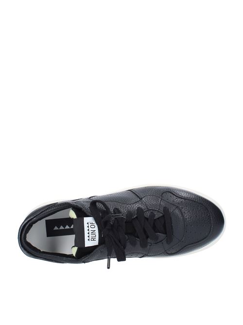 Trainers model 40048BM RUN OF in leather and fabric RUN OF | 40048BM MNERO