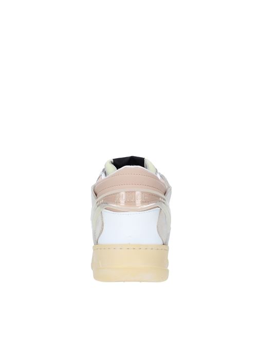 Sneakers modello MID COMBI-CP RUN OF in pelle camoscio RUN OF | MID COMBI-CPBIANCO-ROSA