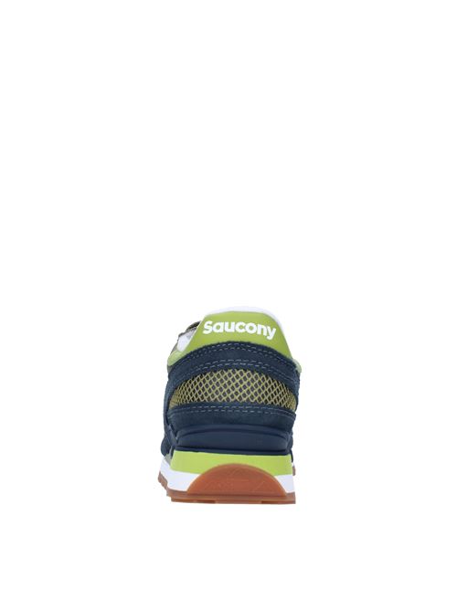 Trainers model SHADOW ORIGINAL in suede and fabric SAUCONY | S2108-826VERDE-BLU-BIANCO