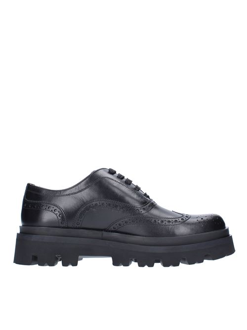 Sports lace-up shoes model A96220 in leather SERGIO ROSSI | A96220-MMVG04-1000-400NERO