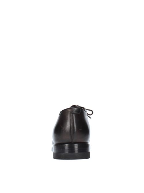 Laced shoes model S19233XZ04 in leather SILVANO SASSETTI | S19233XZ04GCCFNTDMT.MORO