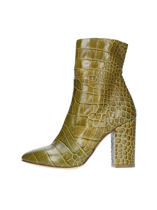 Ankle boots model A3020 in croc-print leather STRATEGIA | A3020CEDRO
