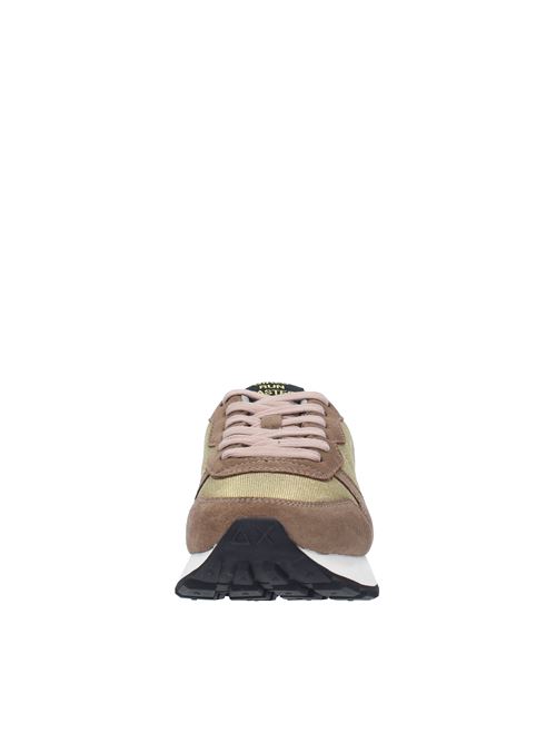 Sneakers modello Z41203 in camoscio e tessuto SUN68 | Z41203MARRONE-ORO