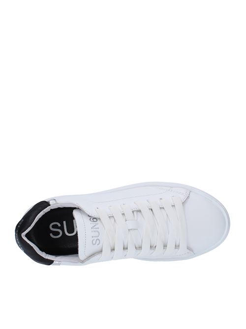 Leather and faux leather trainers SUN68 | Z4222201