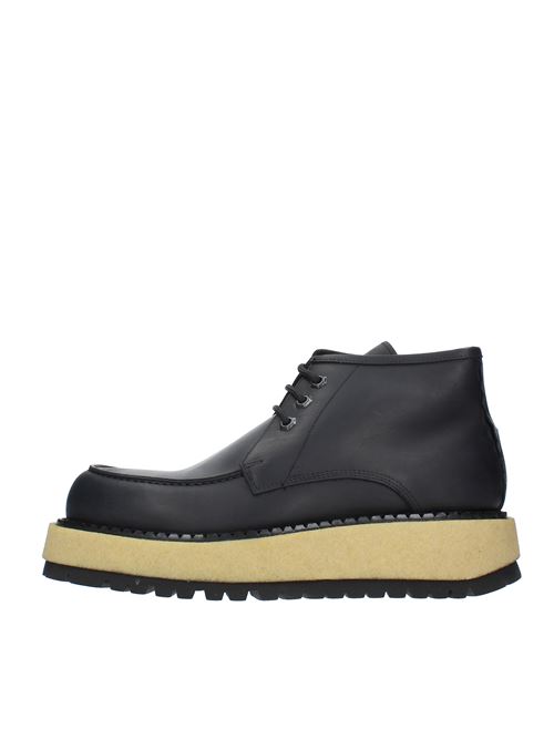 Ankle boots model ABRA014 in leather THE ANTIPODE | ABRA 014NERO