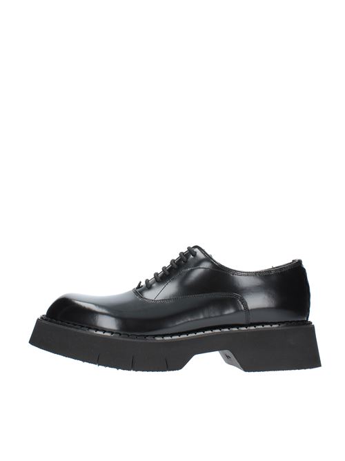 Lace-up shoes model SCOTT026 in leather THE ANTIPODE | SCOTT 026NERO