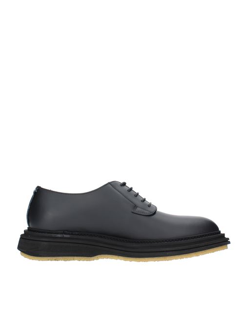 VICTOR 048 lace-up shoes in leather THE ANTIPODE | VICTOR 048NERO