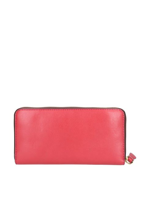 Leather wallet THE BRIDGE | 01783301ROSSO