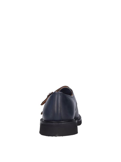 Double buckle leather loafers TRICKER'S | VB0004_TRICBLU