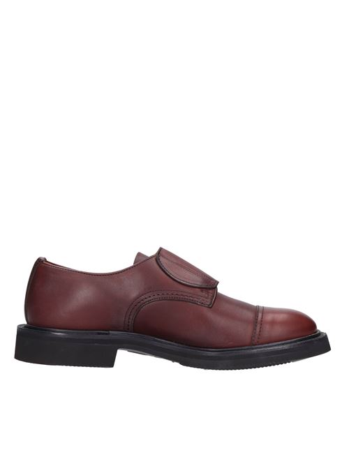 Double buckle leather loafers TRICKER'S | VB0005_TRICMARRONE