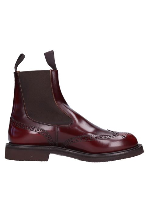 Leather ankle boots TRICKER'S | VB0008_TRICBORDEAUX
