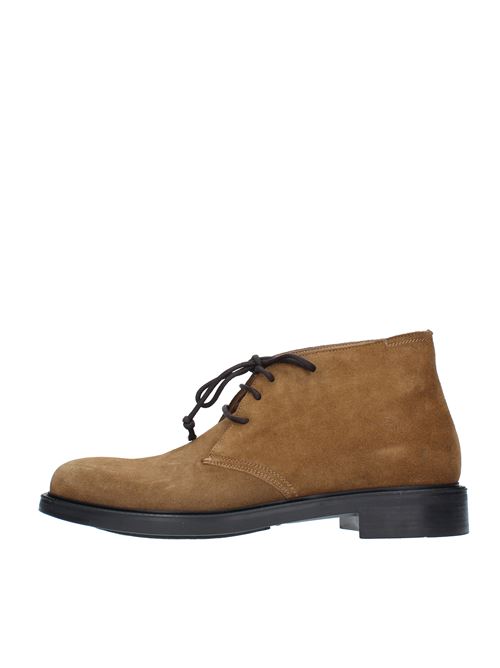Suede ankle boots model 206-02 TRIVER FLIGHT | 206-02 CRUSCAMARRONE