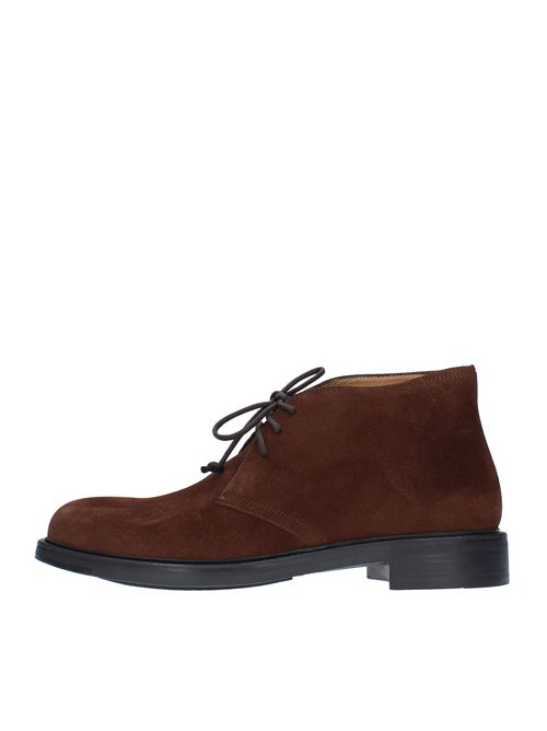 Suede ankle boots model 206-02 TRIVER FLIGHT | 206-02 SNUFFT.MORO