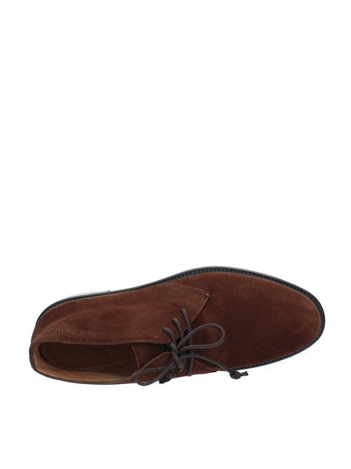 Suede ankle boots model 206-02 TRIVER FLIGHT | 206-02 SNUFFT.MORO