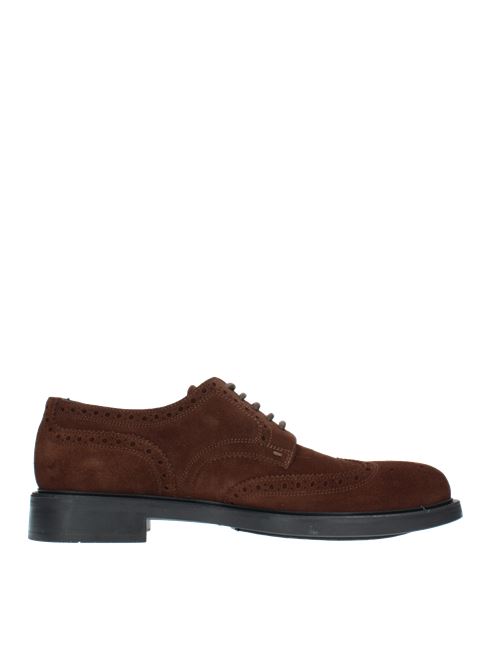 Suede lace-up shoes model 206-03 OTTER TRIVER FLIGHT | 206-03 OTTERMARRONE