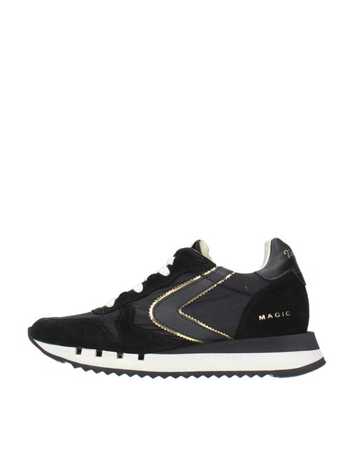MAGIC model trainers in suede leather and fabric VALSPORT | MAGIC BLACK GOLDGOLD 5