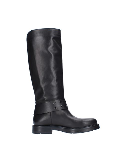 Boots model R08 in leather VICENZA | R08NERO