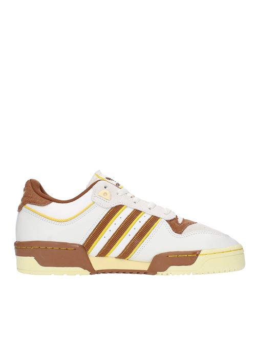 ADIDAS RIVALRY LOW 86 trainers in suede leather and fabric ADIDAS | FZ6317BEIGE-MARRONE