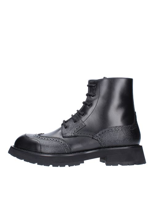 Leather ankle boots ALEXANDER MCQUEEN | 727824WHSWLNERO