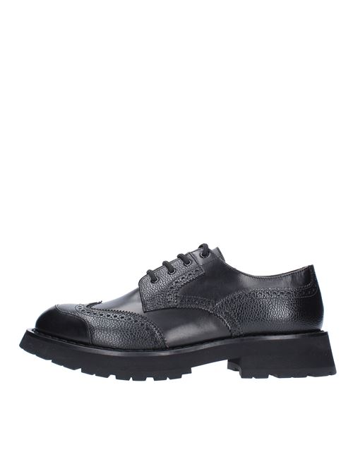 Leather lace-ups ALEXANDER MCQUEEN | 727825WHSWLNERO