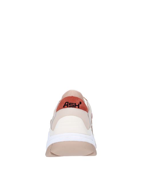 Sneakers ASH modello ADDICT in pelle camoscio e tessuto ASH | ADDICT01ZABAIONE