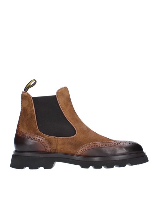 Denver ankle boots in leather and suede DOUCAL'S | DU3110TYLEPF594TC08TERRA DI SIENA