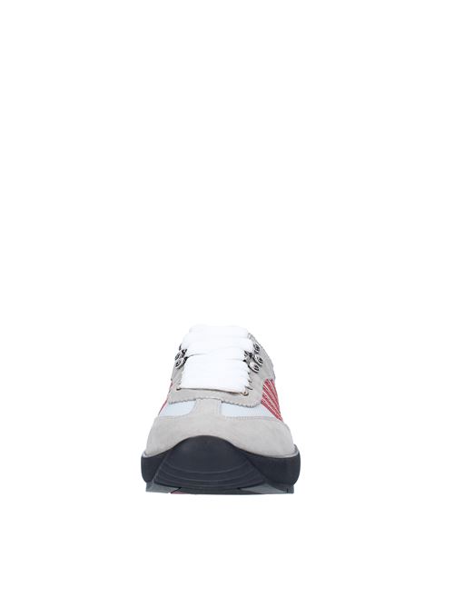 Sneakers DSQUARED2 modello ORIGINAL LEGEND in camoscio, pelle e tessuto DSQUARED2 | SNM025501604883MULTICOLOR