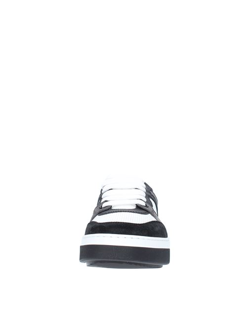 Sneakers DSQUARED2 modello BUMPER in pelle DSQUARED2 | SNM29801504841BIANCO-GRIGIO-NERO