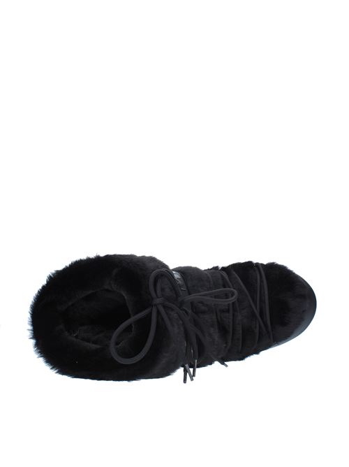 Snow boots model ICON FAUX FUR MOON BOOT made of synthetic fur MOON BOOT | 140890NERO