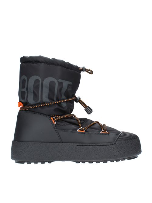 Snow boots model MTRACK POLAR MOON BOOT in water-repellent technical nylon MOON BOOT | 244008NERO-ARANCIO