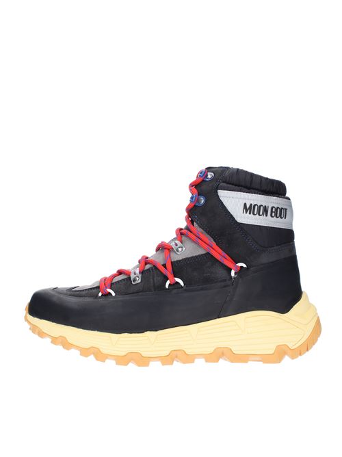 TECH HIKER model boots from MOON BOOT, made of water-repellent nubuck and suede MOON BOOT | 24401NERO