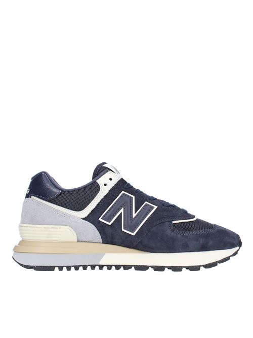 New Balance 574 trainers in leather, suede and mesh NEW BALANCE | U574LGBMBLU