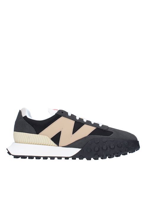 UXC72RN New Balance trainers in suede leather and fabric NEW BALANCE | UXC72RMANTRACITE-BEIGE