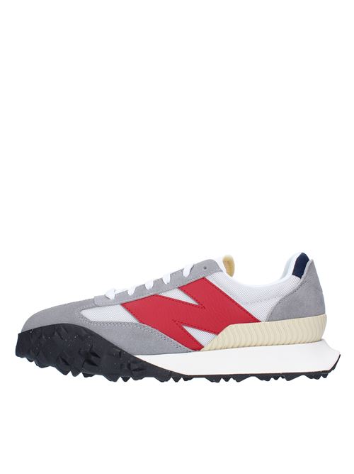 UXC72RM New Balance trainers in suede leather and fabric NEW BALANCE | UXC72RMGRIGIO-ROSSO