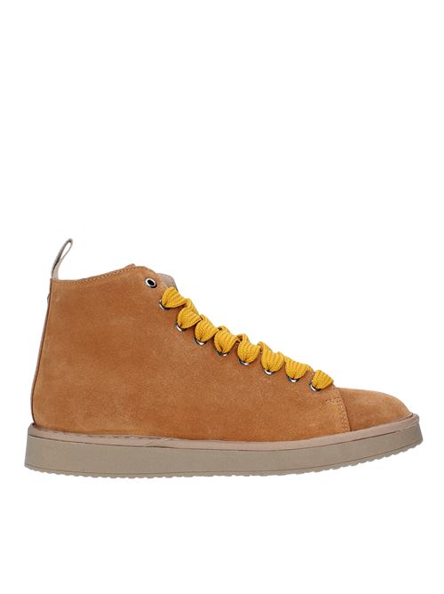 P01 ANKLE BOOT PANCHIC high trainers in suede PANCHIC | P01M007ZUCCHERO DI CANNA-GIALLO