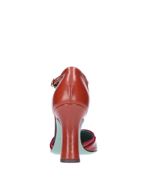 Fellini leather pumps PAOLA D'ARCANO | 6452COGNAC